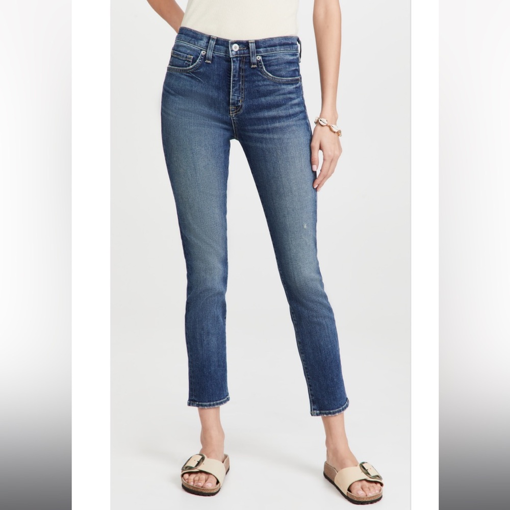 Nili Lotan Mid Rise Jeans